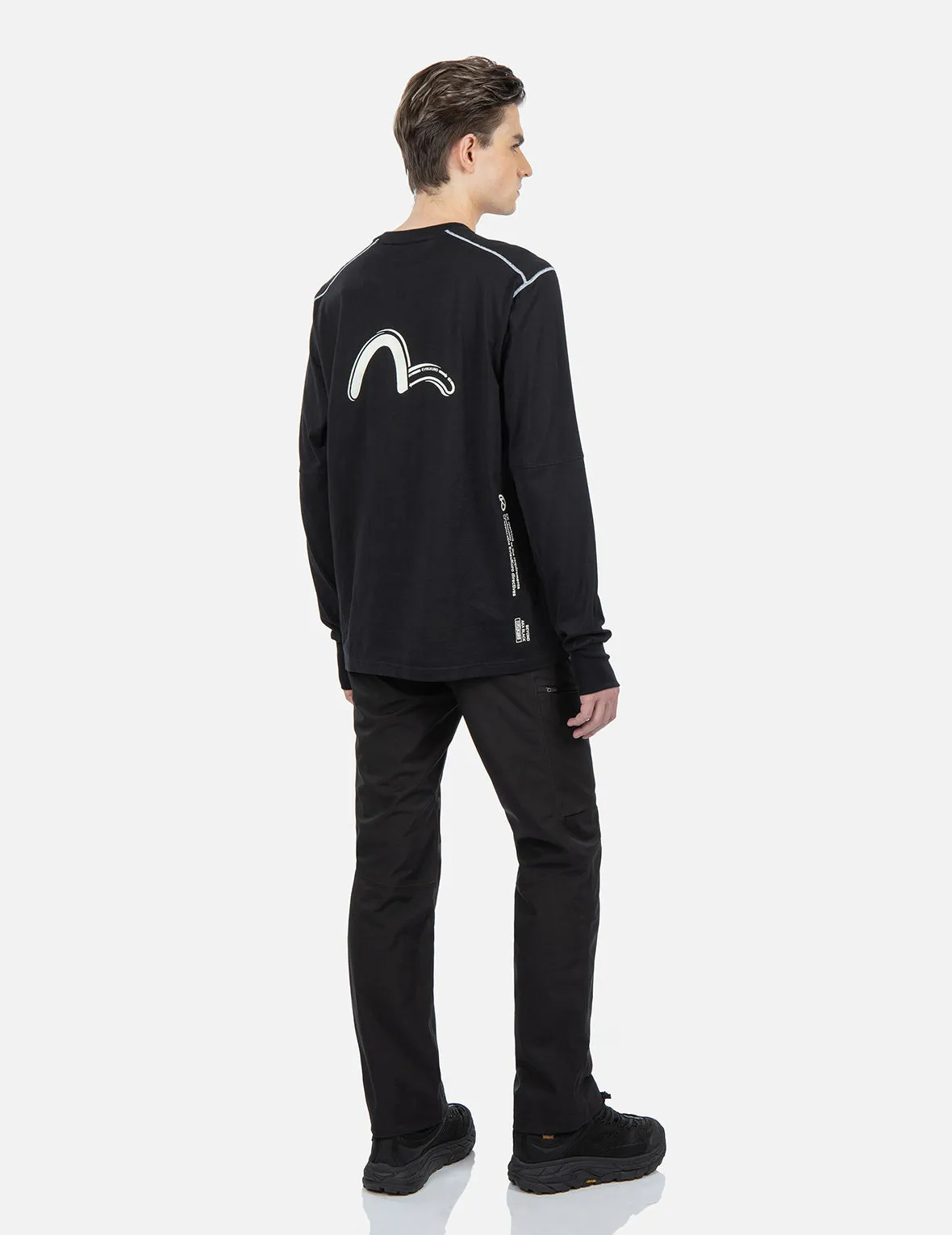 SPRING/ SUMMER COLLECTION 2025 Contrast Stitching Long Sleeve T-shirt