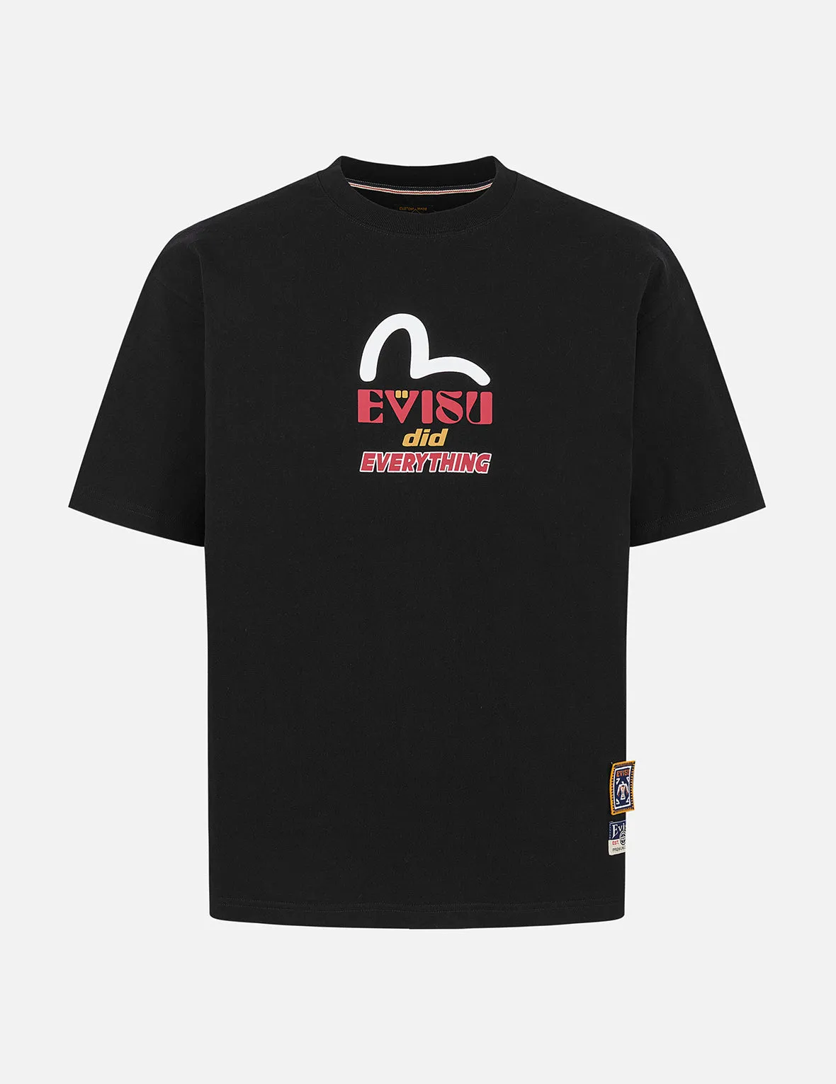SPRING/ SUMMER COLLECTION 2025 Daruma and Totem Print Relax Fit T-shirt
