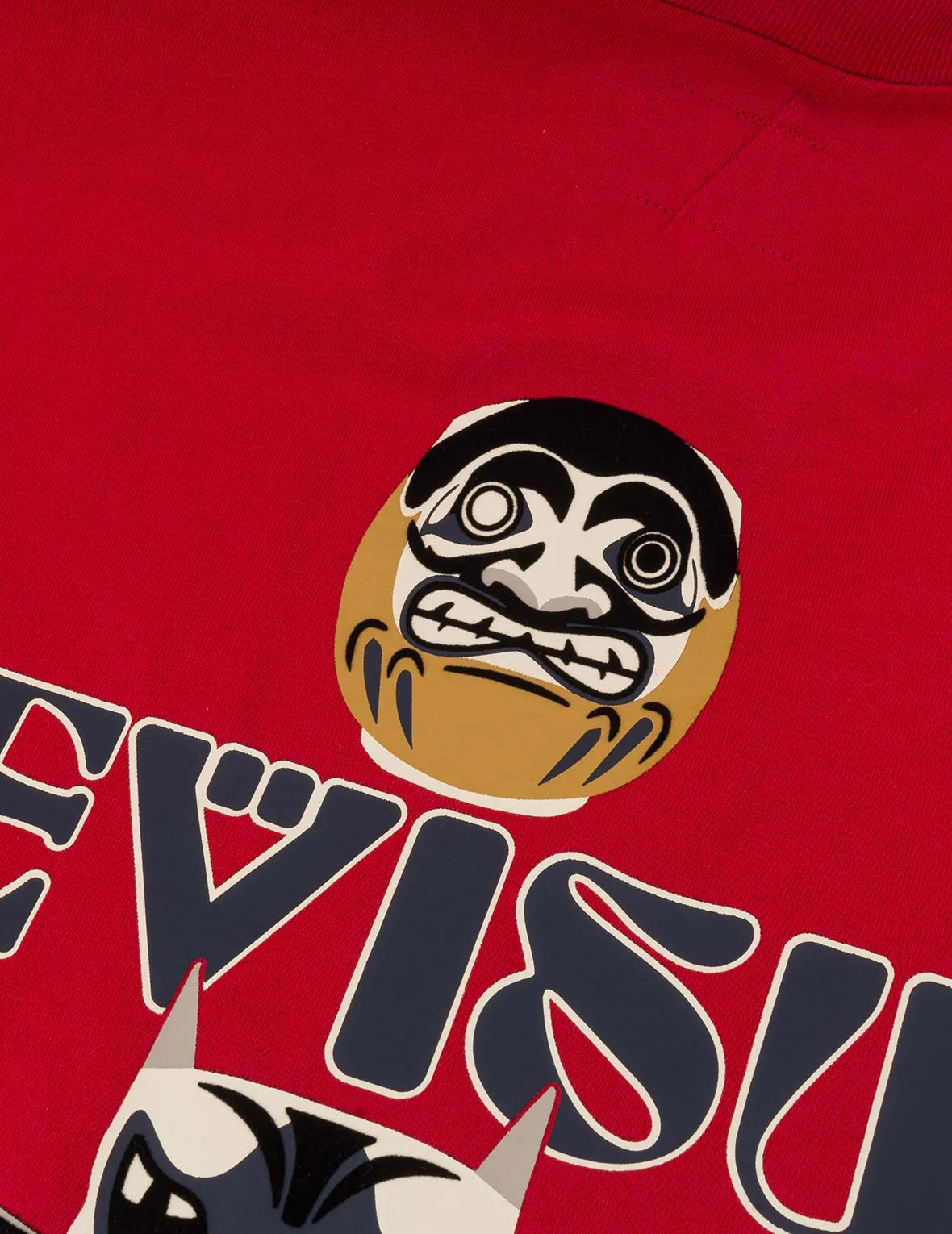 SPRING/ SUMMER COLLECTION 2025 Daruma and Totem Print Relax Fit T-shirt