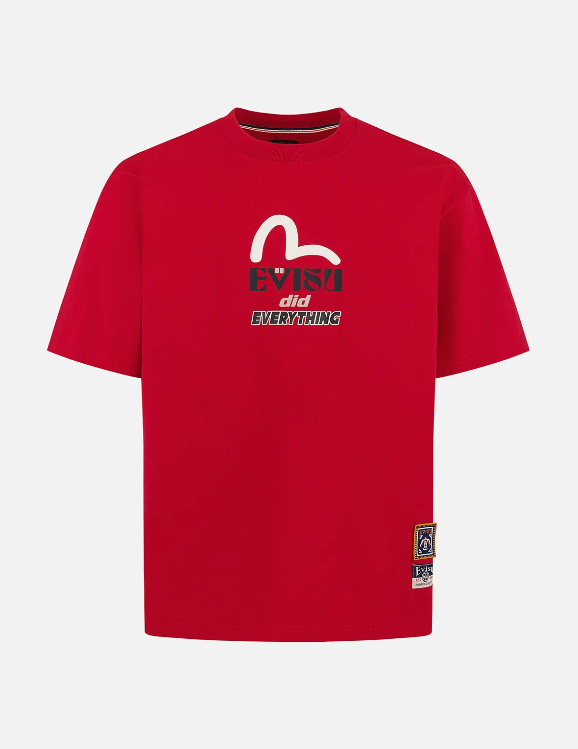 SPRING/ SUMMER COLLECTION 2025 Daruma and Totem Print Relax Fit T-shirt