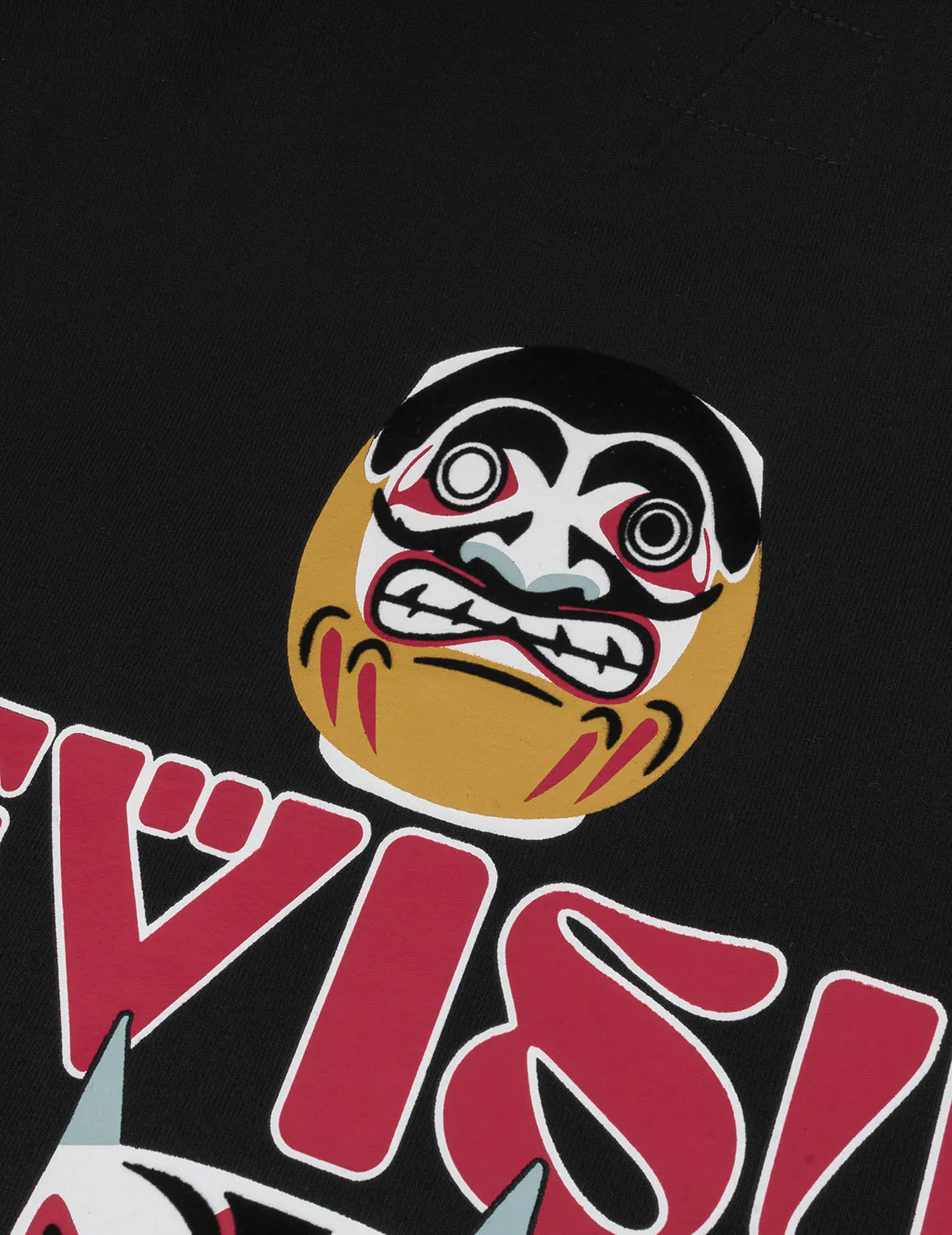 SPRING/ SUMMER COLLECTION 2025 Daruma and Totem Print Relax Fit T-shirt