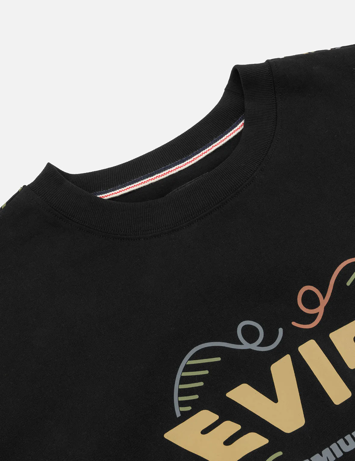 SPRING/ SUMMER COLLECTION 2025 Daruma Print Loose Fit T-Shirt