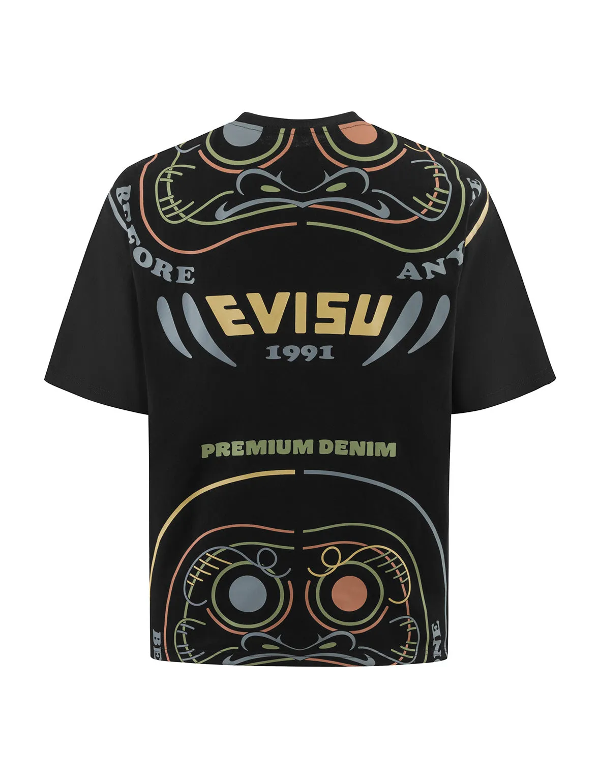 SPRING/ SUMMER COLLECTION 2025 Daruma Print Loose Fit T-Shirt