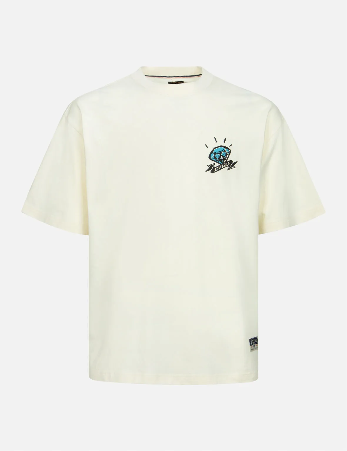 SPRING/ SUMMER COLLECTION 2025 Diamond Daruma Print Loose Fit T-shirt
