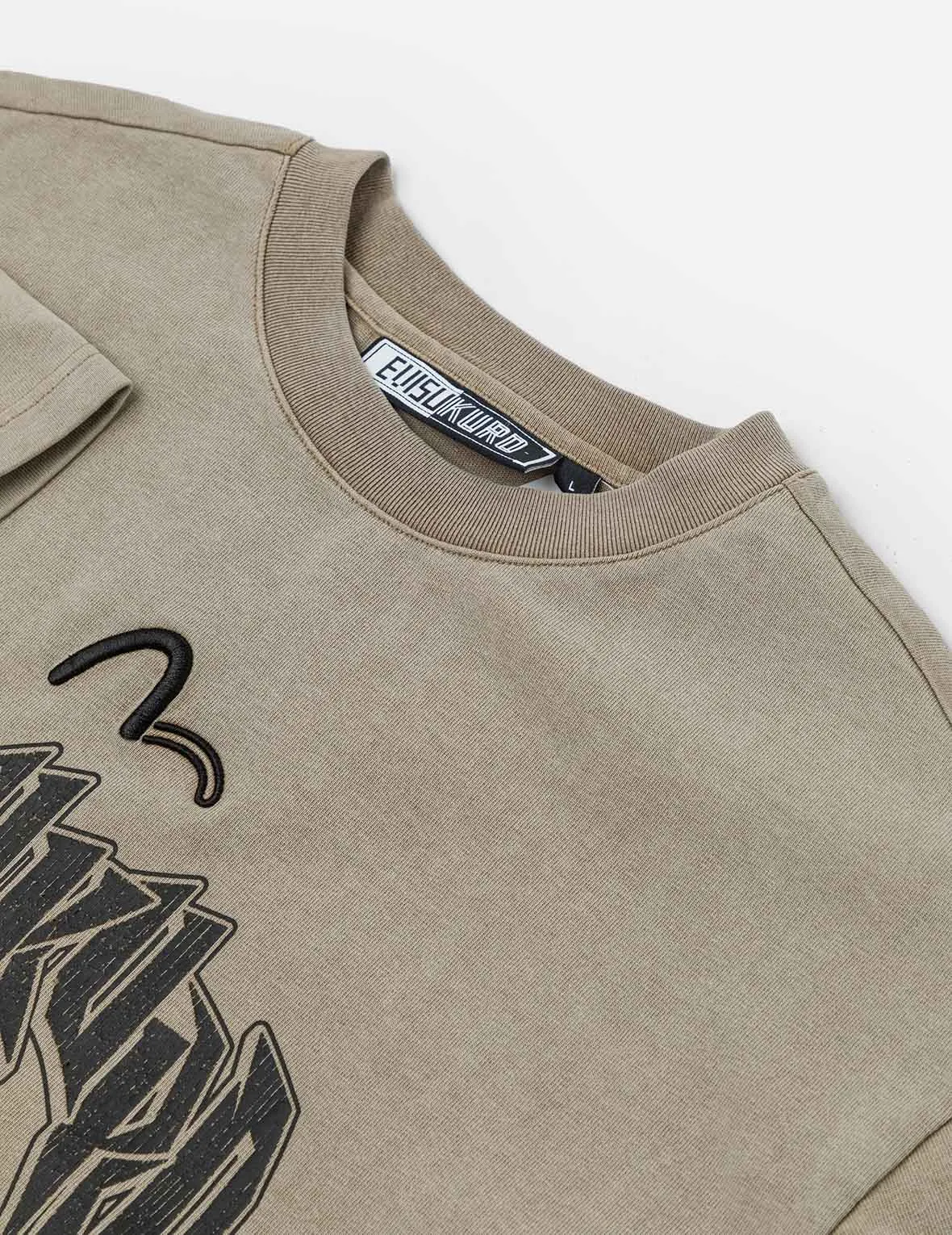 SPRING/ SUMMER COLLECTION 2025 Distressed Wash Relax Fit T-shirt