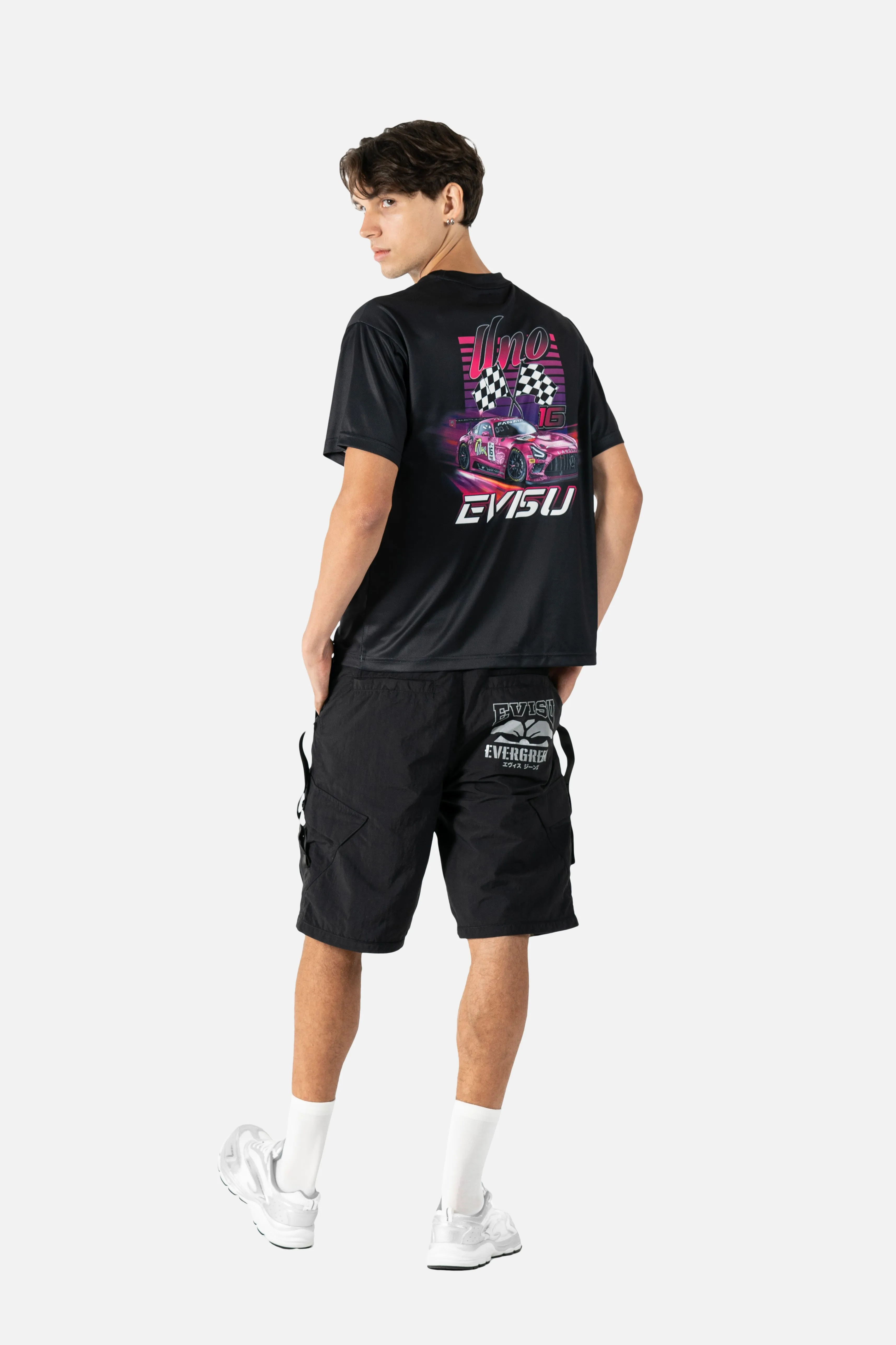 SPRING/ SUMMER COLLECTION 2025 EVISU X UNO RACING LIMITED EDITION PRINT TEE