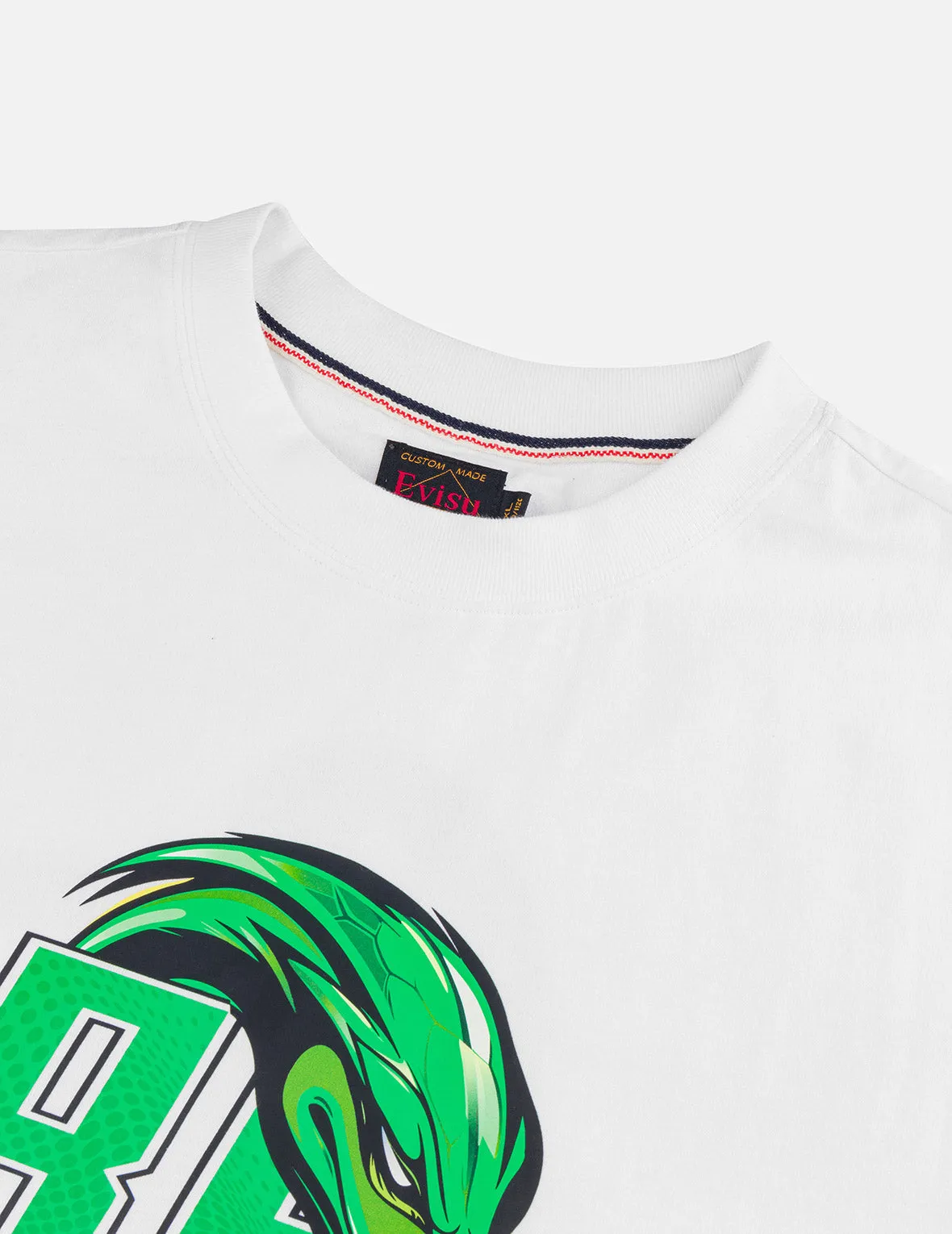 SPRING/ SUMMER COLLECTION 2025 EVISU X YIBO Trimeresurus Snake Shadow Regular Fit T-shirt