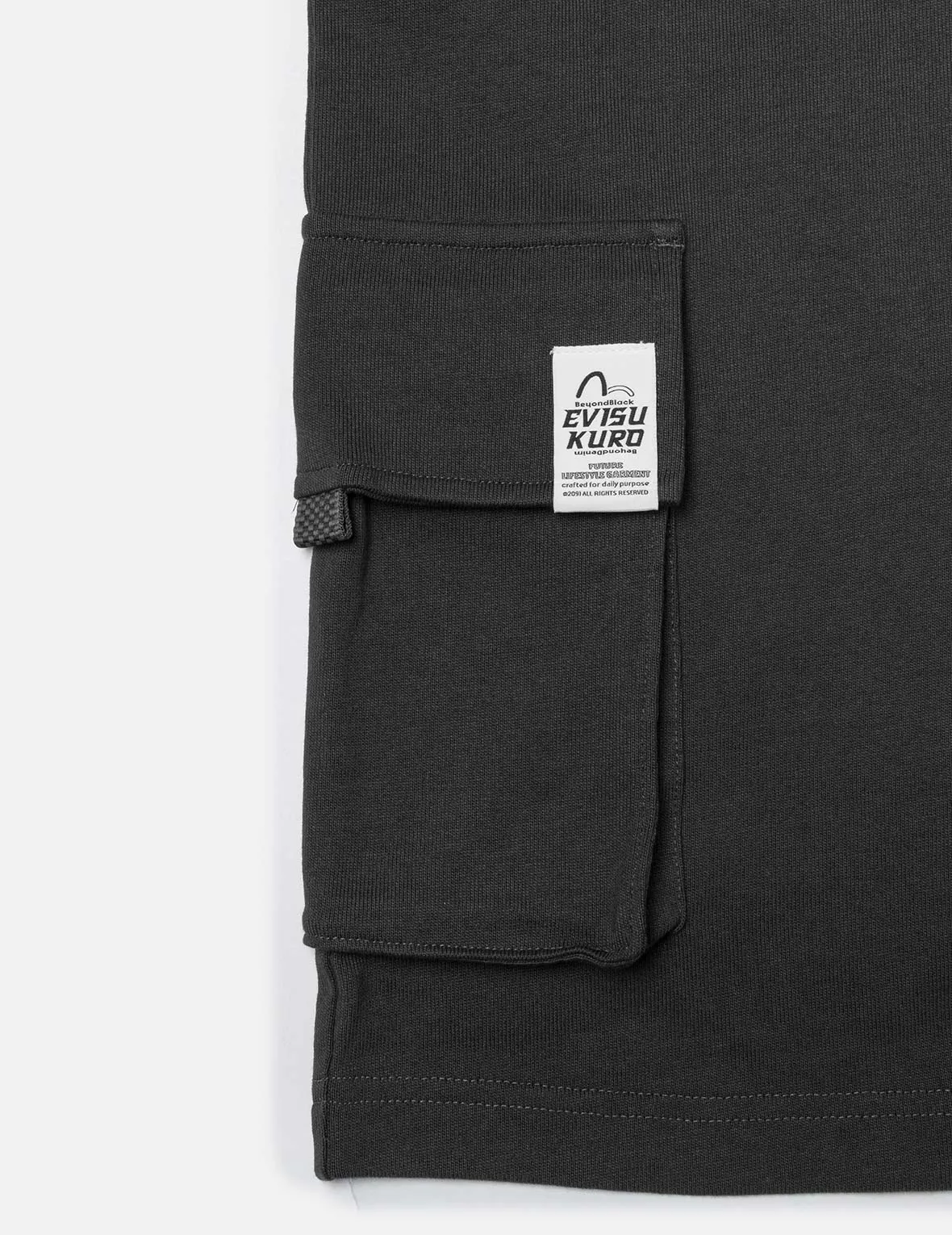 SPRING/ SUMMER COLLECTION 2025 EVISUKURO Embroidery Oversized T-shirt