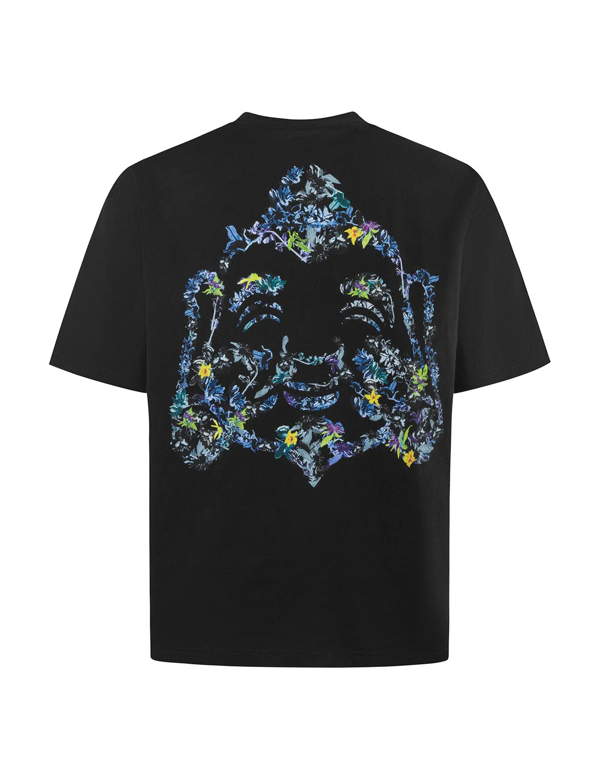 SPRING/ SUMMER COLLECTION 2025 Floral Godhead Print Loose Fit T-shirt