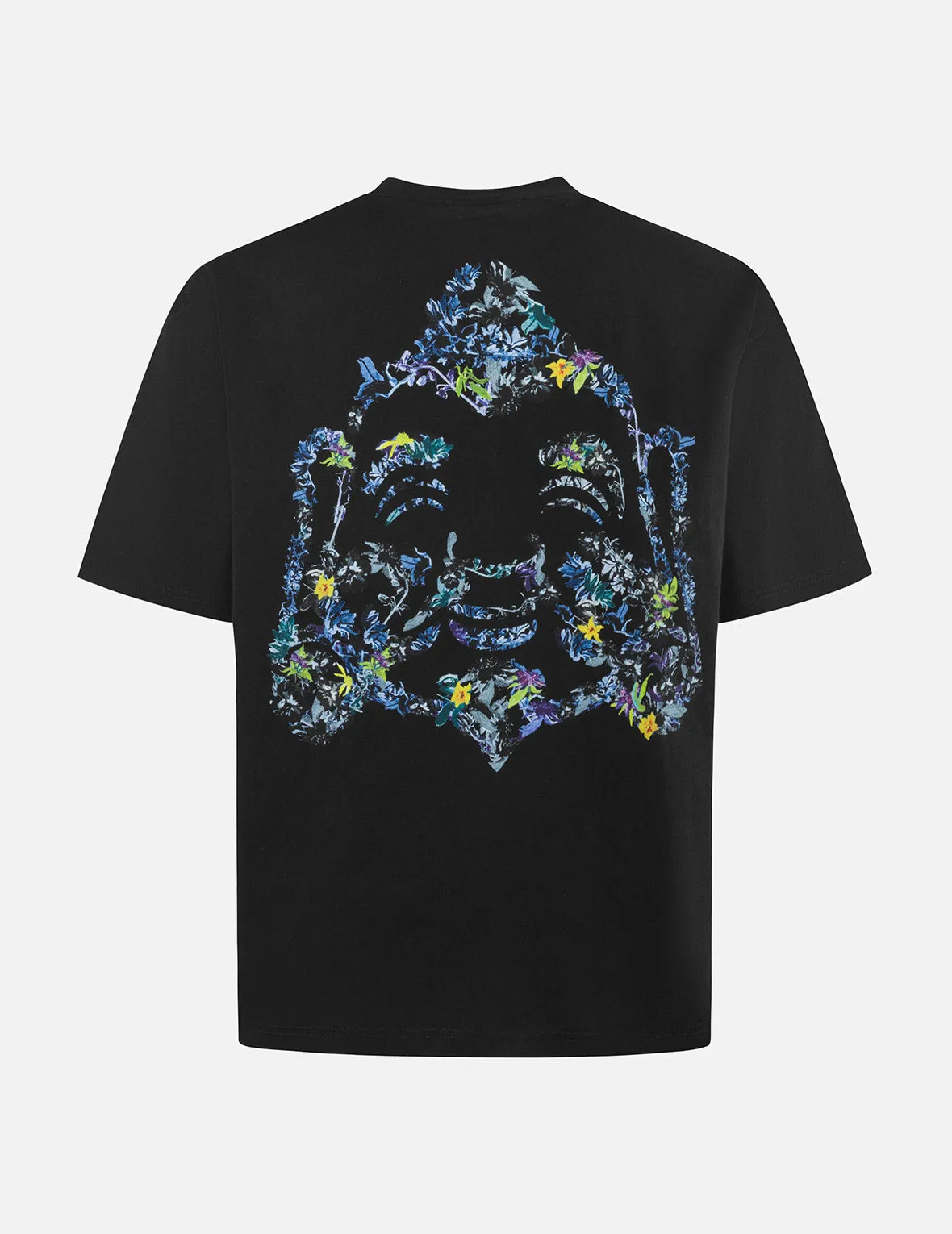 SPRING/ SUMMER COLLECTION 2025 Floral Godhead Print Loose Fit T-shirt