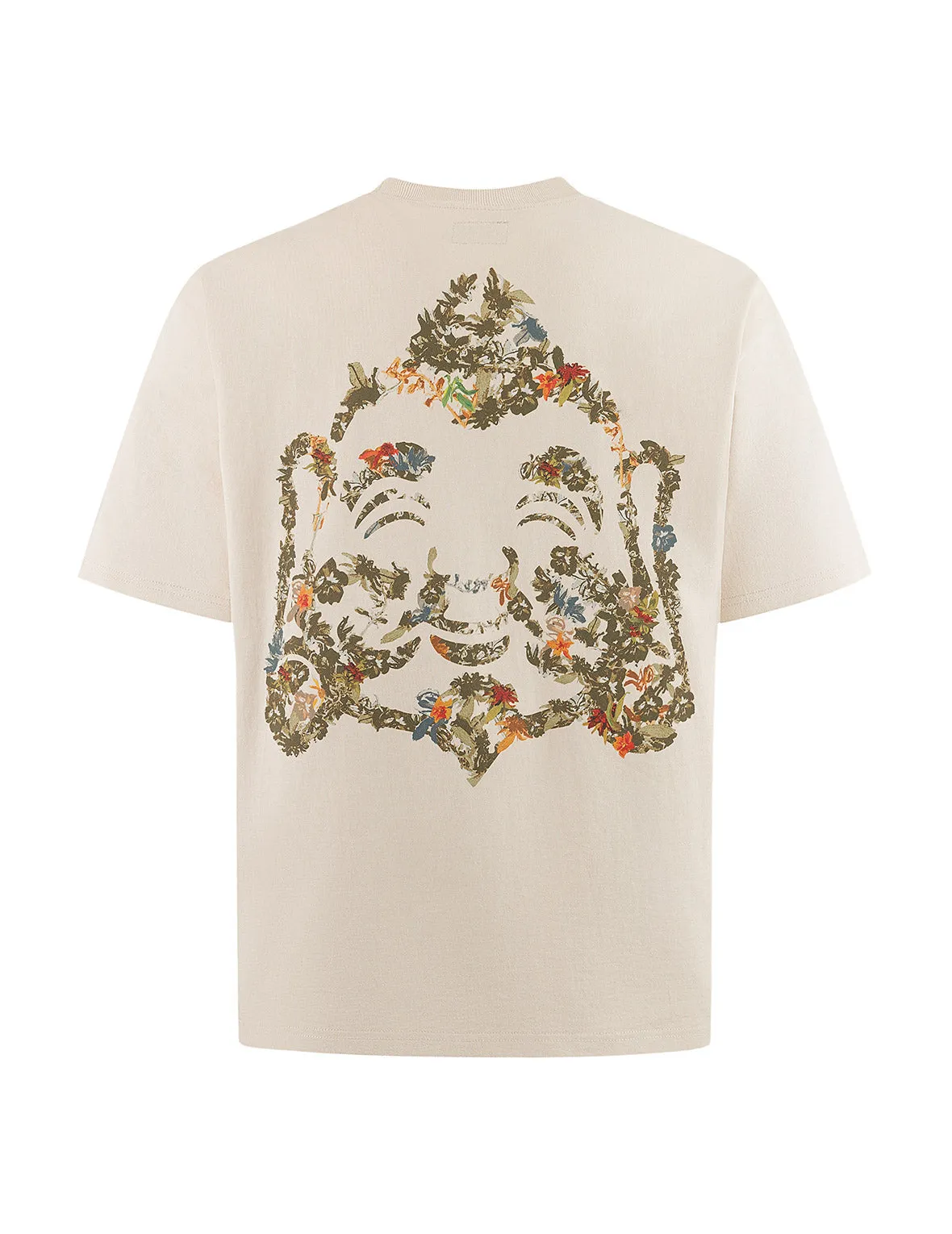 SPRING/ SUMMER COLLECTION 2025 Floral Godhead Print Loose Fit T-shirt