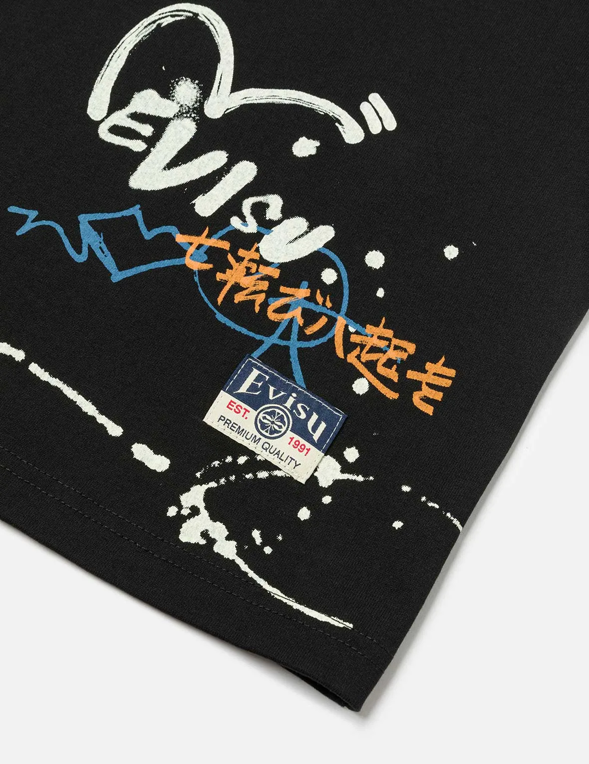 SPRING/ SUMMER COLLECTION 2025 Graffiti Print Relax Fit T-Shirt