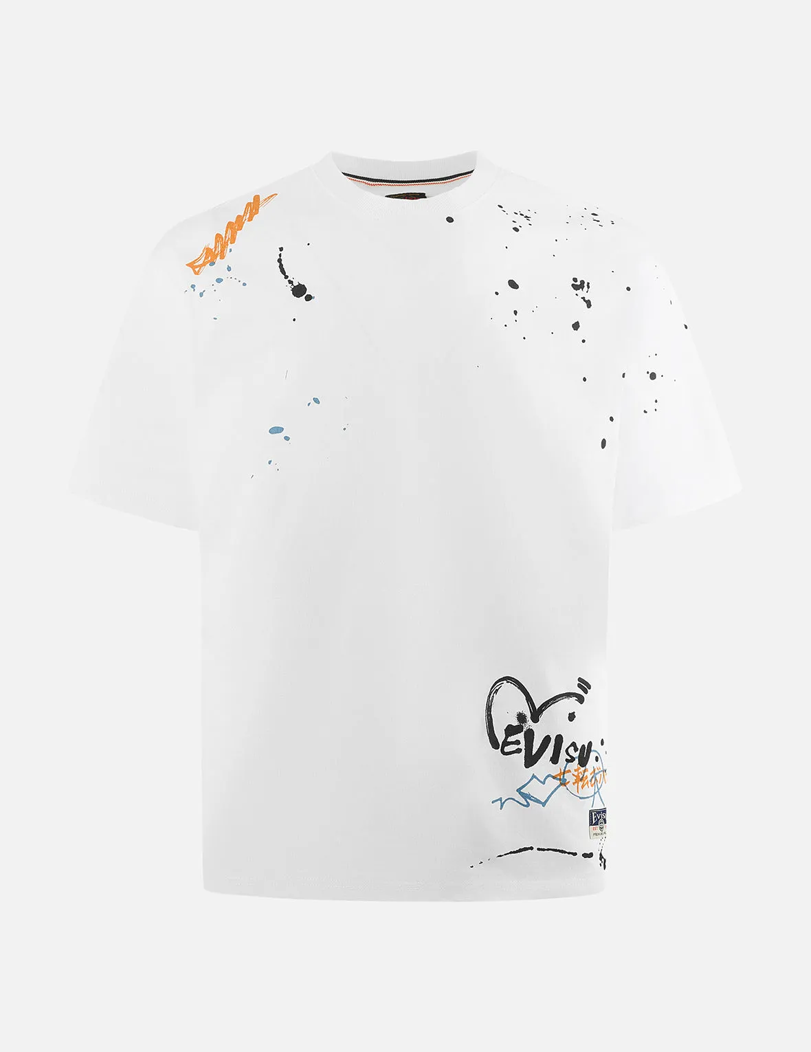 SPRING/ SUMMER COLLECTION 2025 Graffiti Print Relax Fit T-Shirt