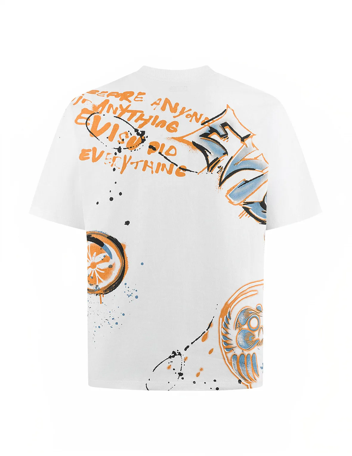 SPRING/ SUMMER COLLECTION 2025 Graffiti Print Relax Fit T-Shirt