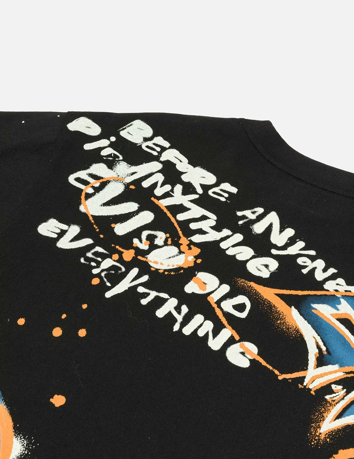 SPRING/ SUMMER COLLECTION 2025 Graffiti Print Relax Fit T-Shirt