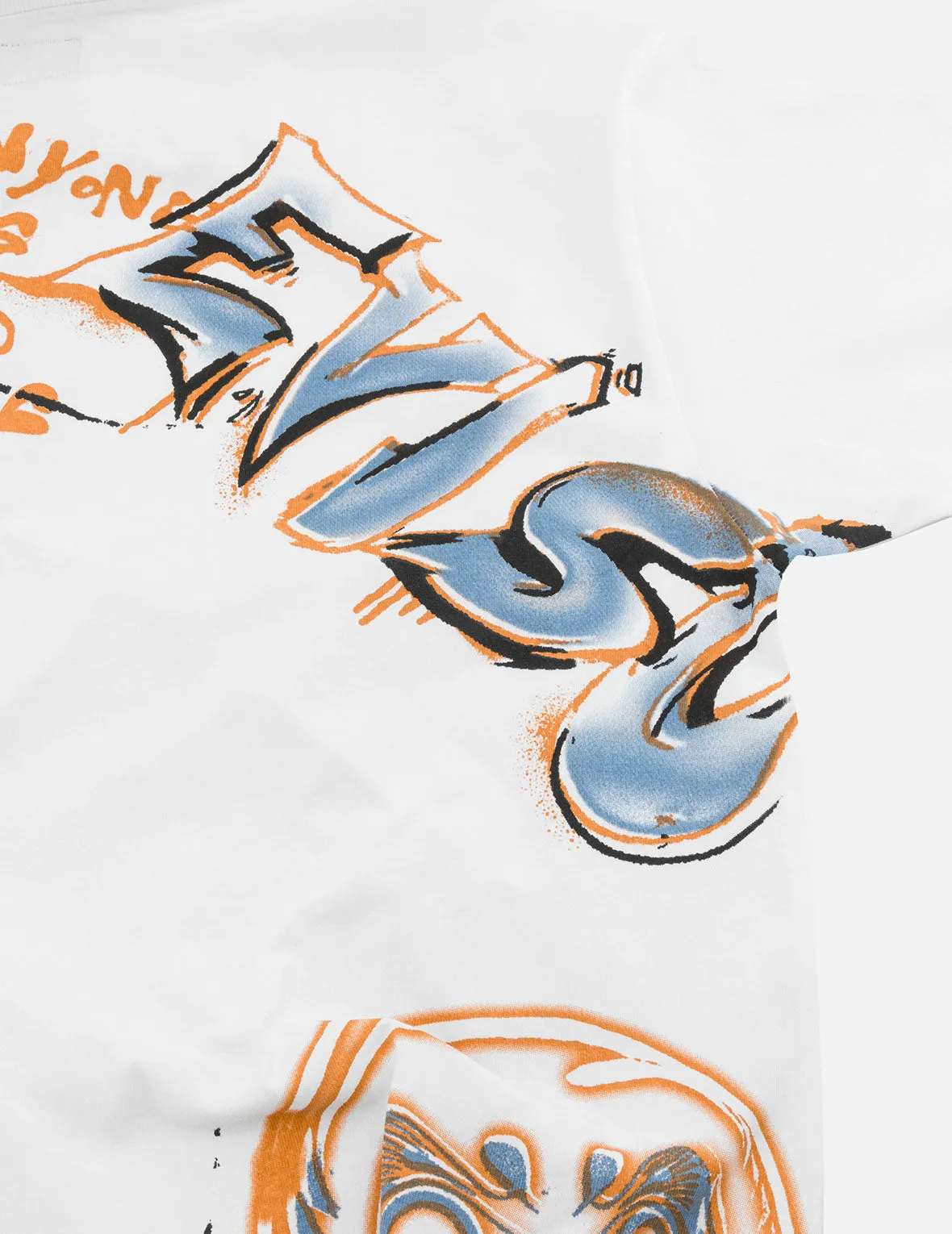 SPRING/ SUMMER COLLECTION 2025 Graffiti Print Relax Fit T-Shirt