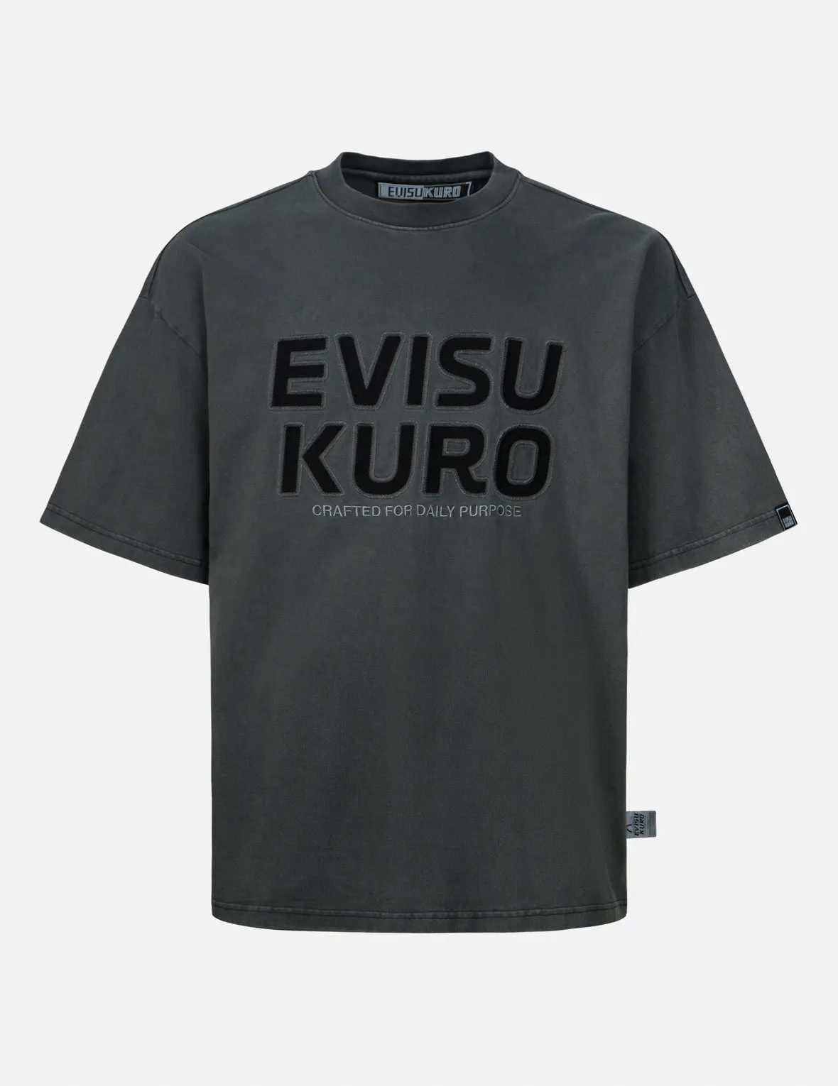 SPRING/ SUMMER COLLECTION 2025 Logo Appliqué and Slogans Embroidery Oversized T-shirt