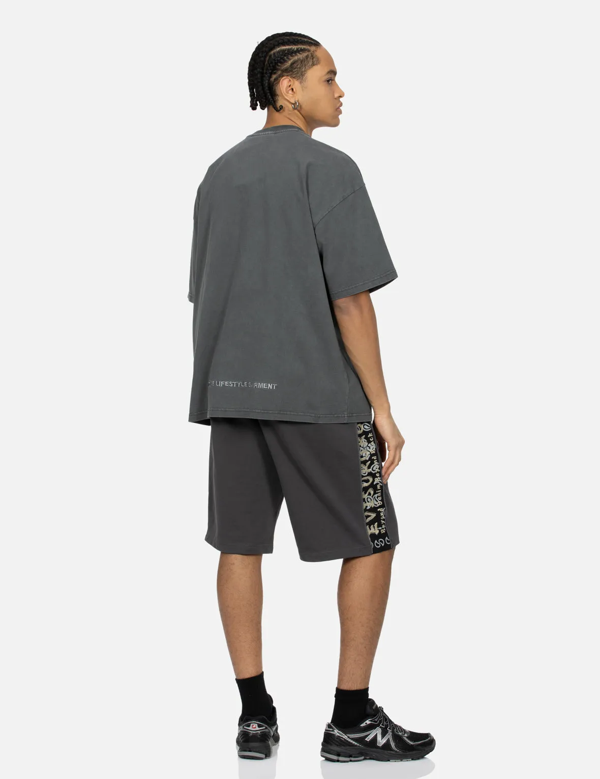 SPRING/ SUMMER COLLECTION 2025 Logo Appliqué and Slogans Embroidery Oversized T-shirt
