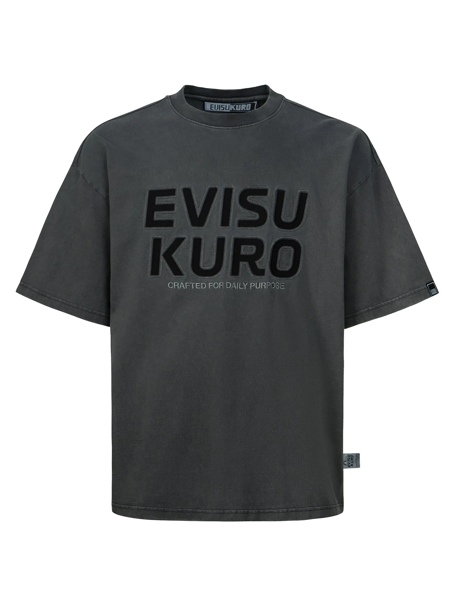 SPRING/ SUMMER COLLECTION 2025 Logo Appliqué and Slogans Embroidery Oversized T-shirt