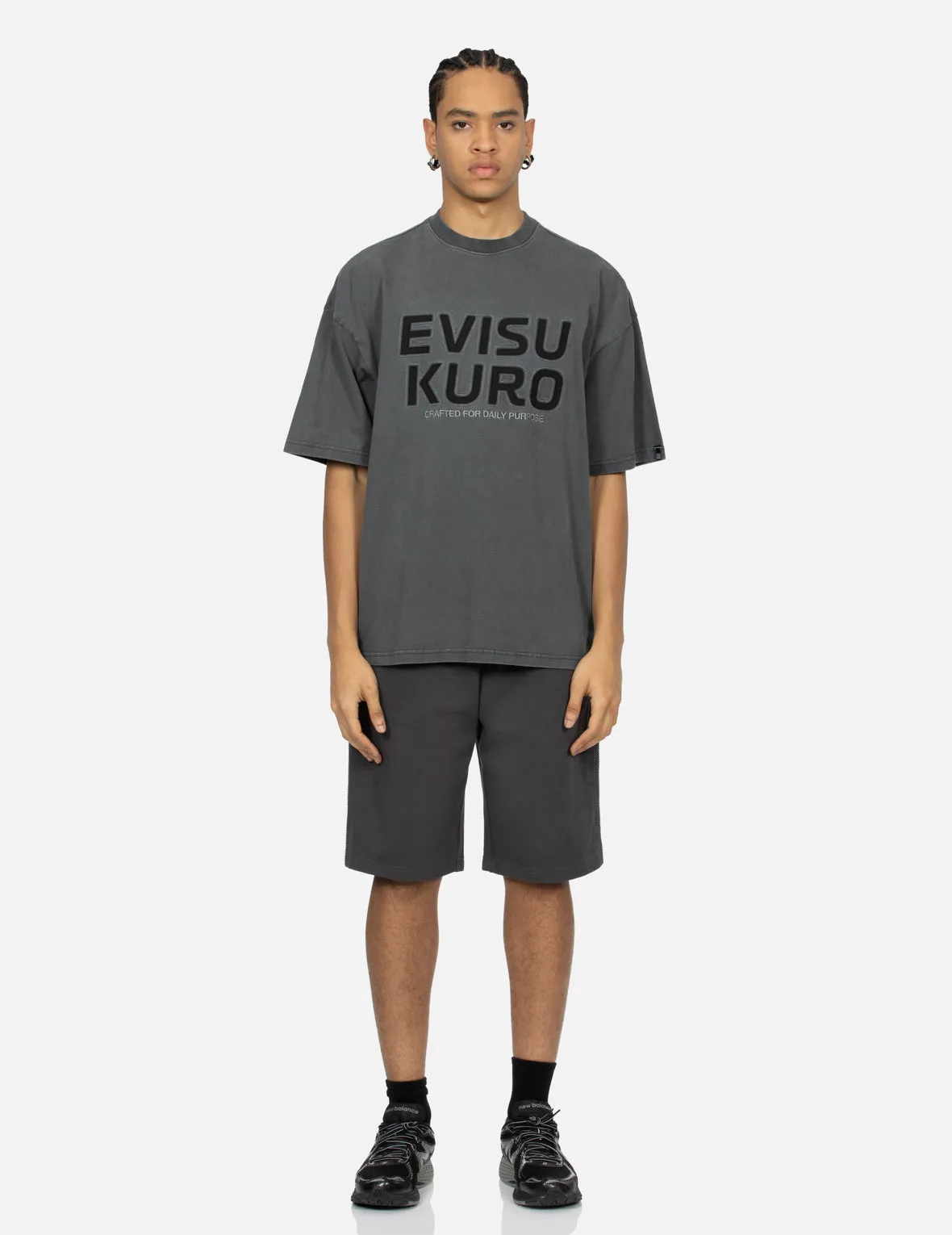 SPRING/ SUMMER COLLECTION 2025 Logo Appliqué and Slogans Embroidery Oversized T-shirt
