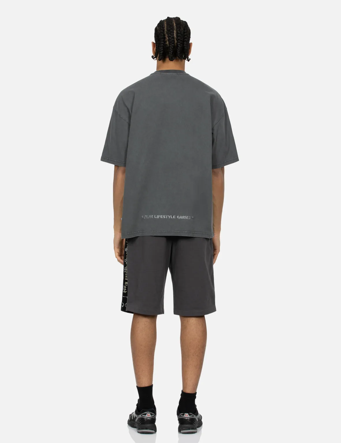 SPRING/ SUMMER COLLECTION 2025 Logo Appliqué and Slogans Embroidery Oversized T-shirt