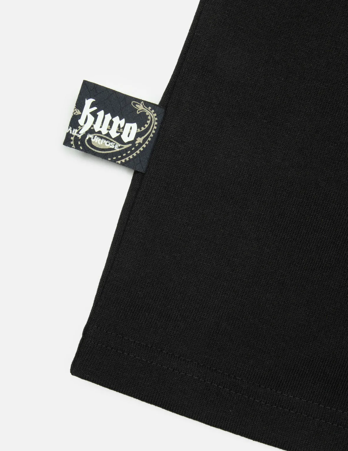 SPRING/ SUMMER COLLECTION 2025 Logo Embroidery and Kamon Print Loose Fit T-Shirt