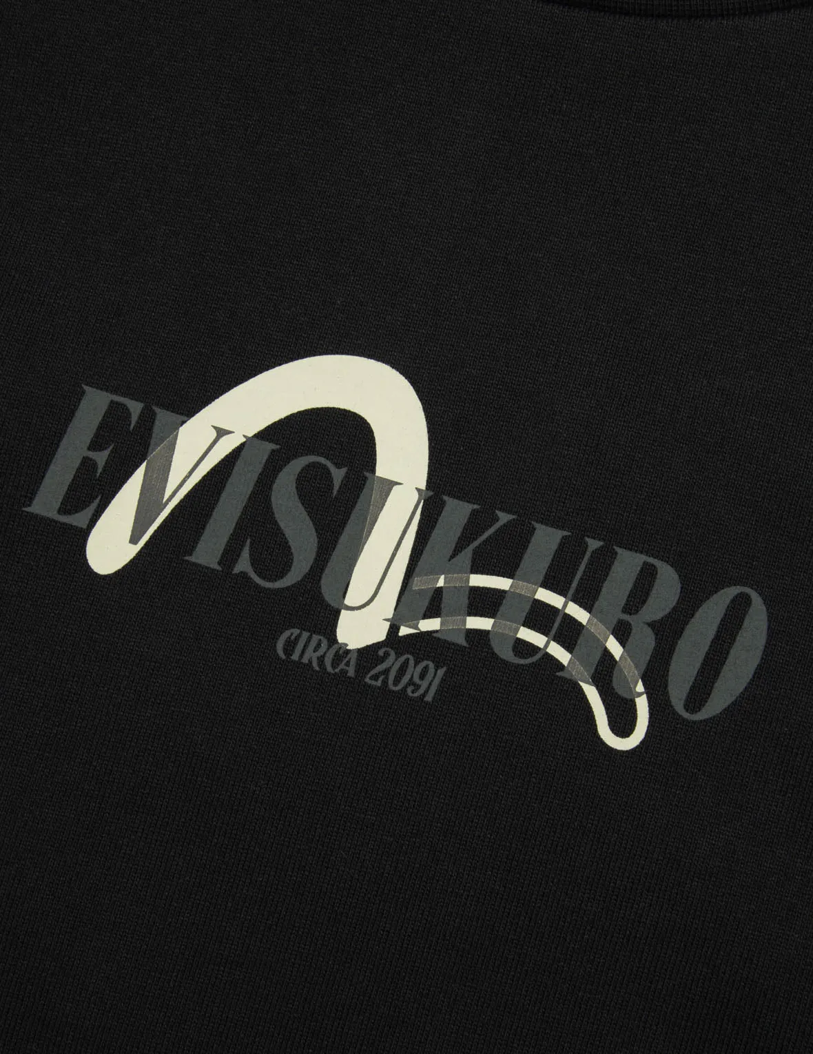 SPRING/ SUMMER COLLECTION 2025 Logo Embroidery and Kamon Print Loose Fit T-Shirt