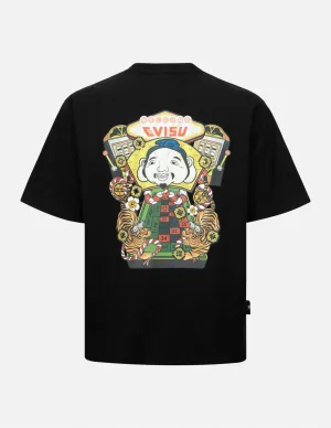 SPRING/ SUMMER COLLECTION 2025 Lucky Slot Machine Print Loose Fit T-shirt