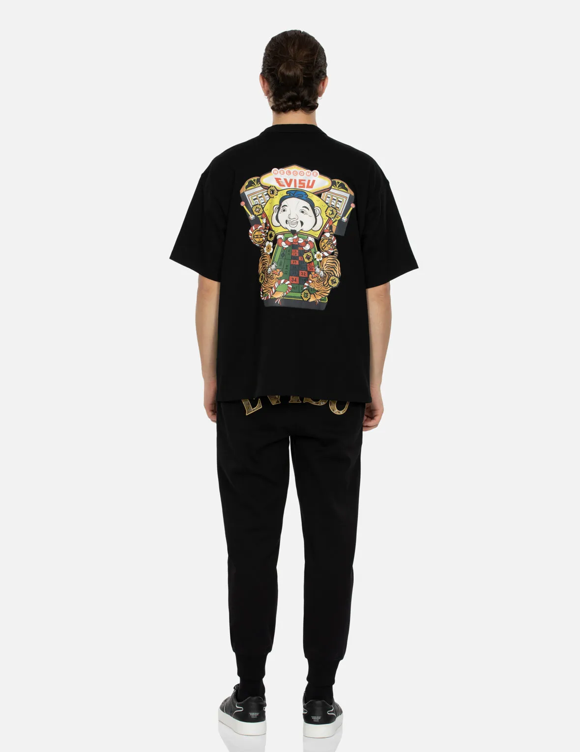 SPRING/ SUMMER COLLECTION 2025 Lucky Slot Machine Print Loose Fit T-shirt