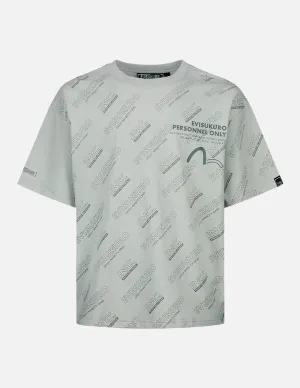 SPRING/ SUMMER COLLECTION 2025 Monogram Logo Print T-Shirt