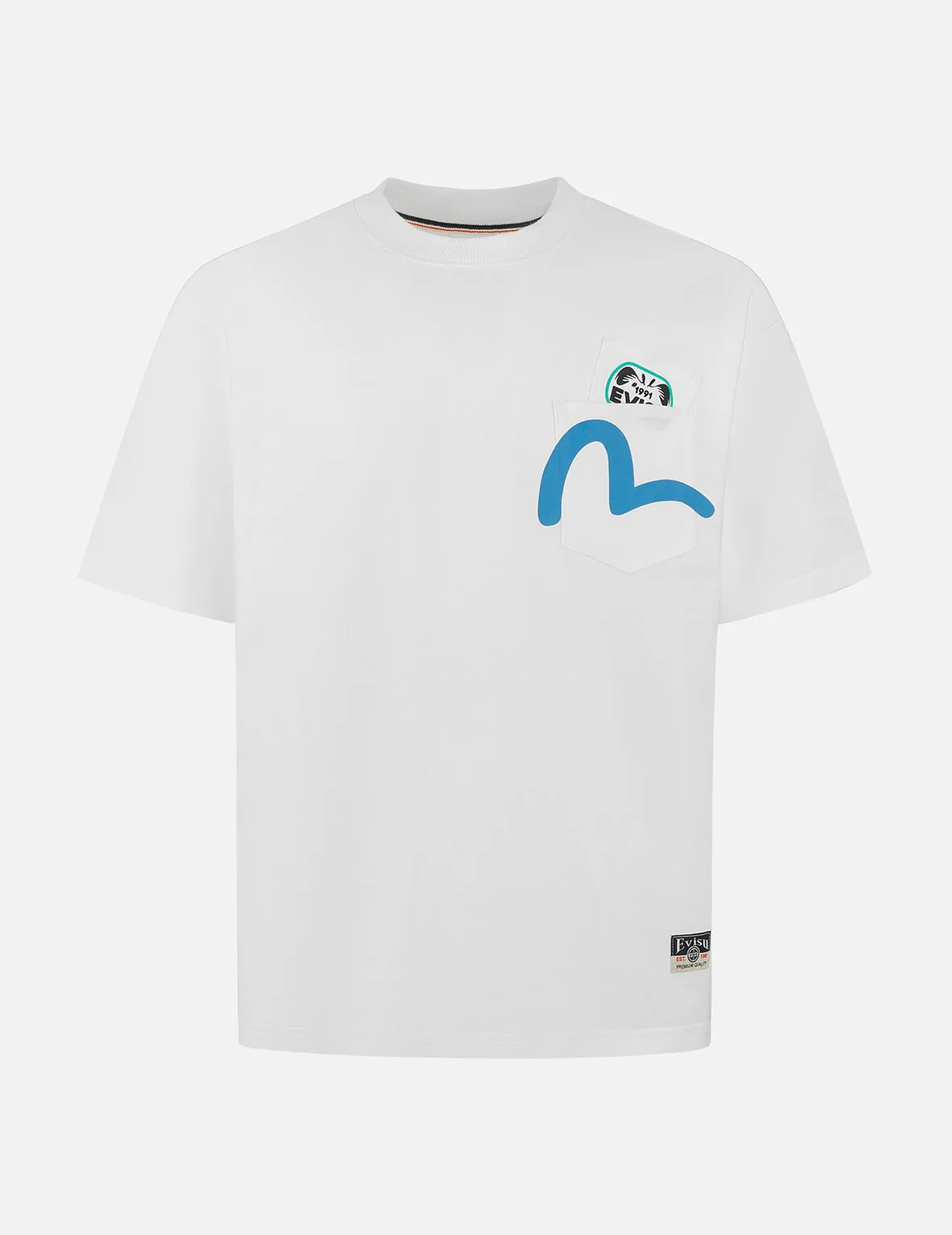 SPRING/ SUMMER COLLECTION 2025 Multi-Pocket and Multi-Print Detail Relax Fit T-Shirt