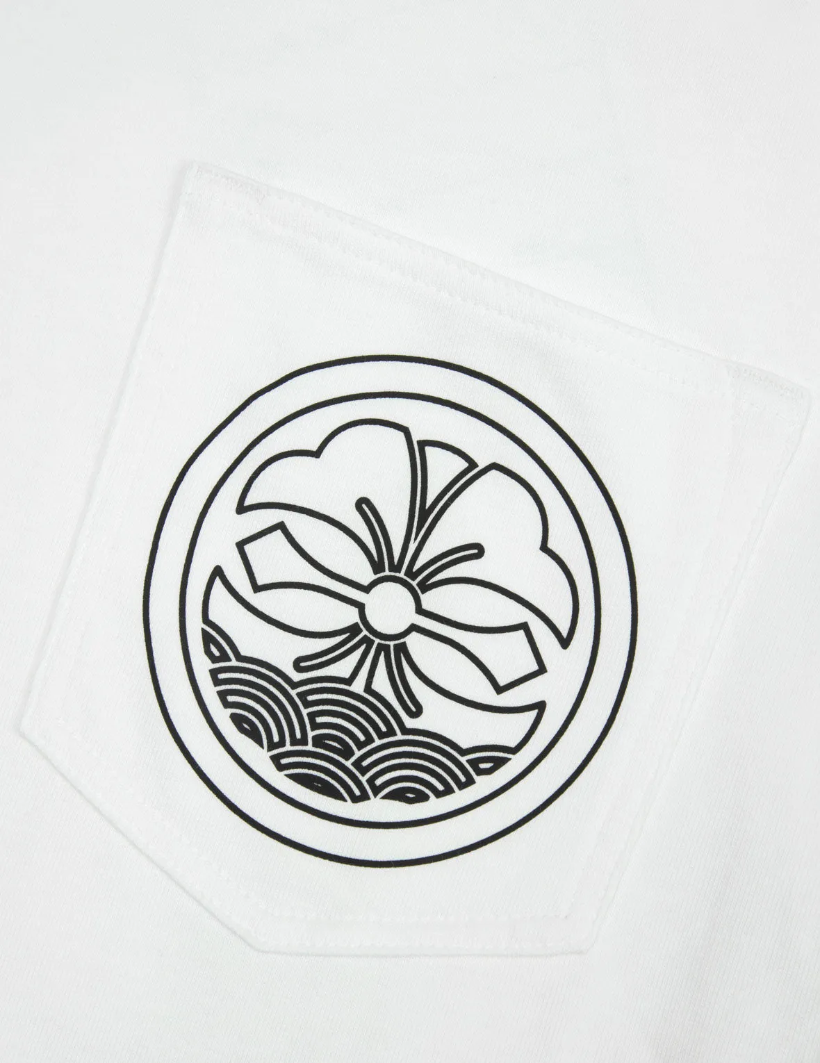 SPRING/ SUMMER COLLECTION 2025 Multi-Pocket Print and Seagull Brushstroke Daicock Print Relax Fit T-shirt