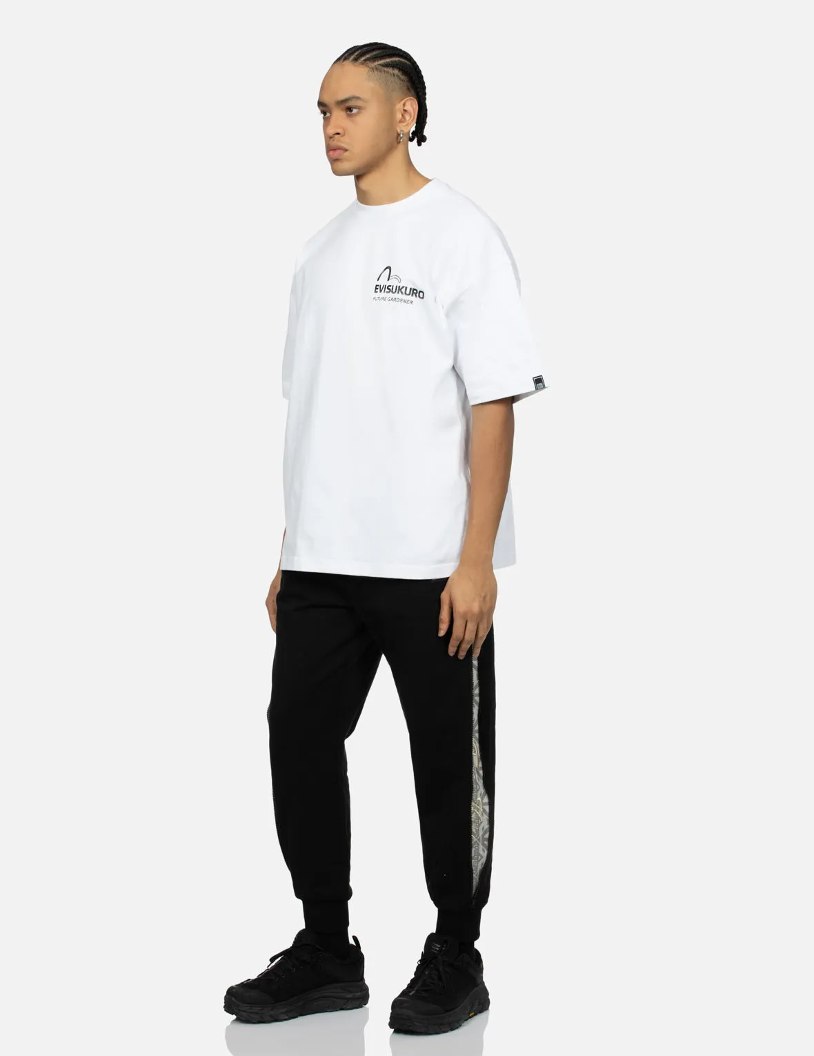 SPRING/ SUMMER COLLECTION 2025 Multi Slogans with 3D  Logo Oversized T-shirt
