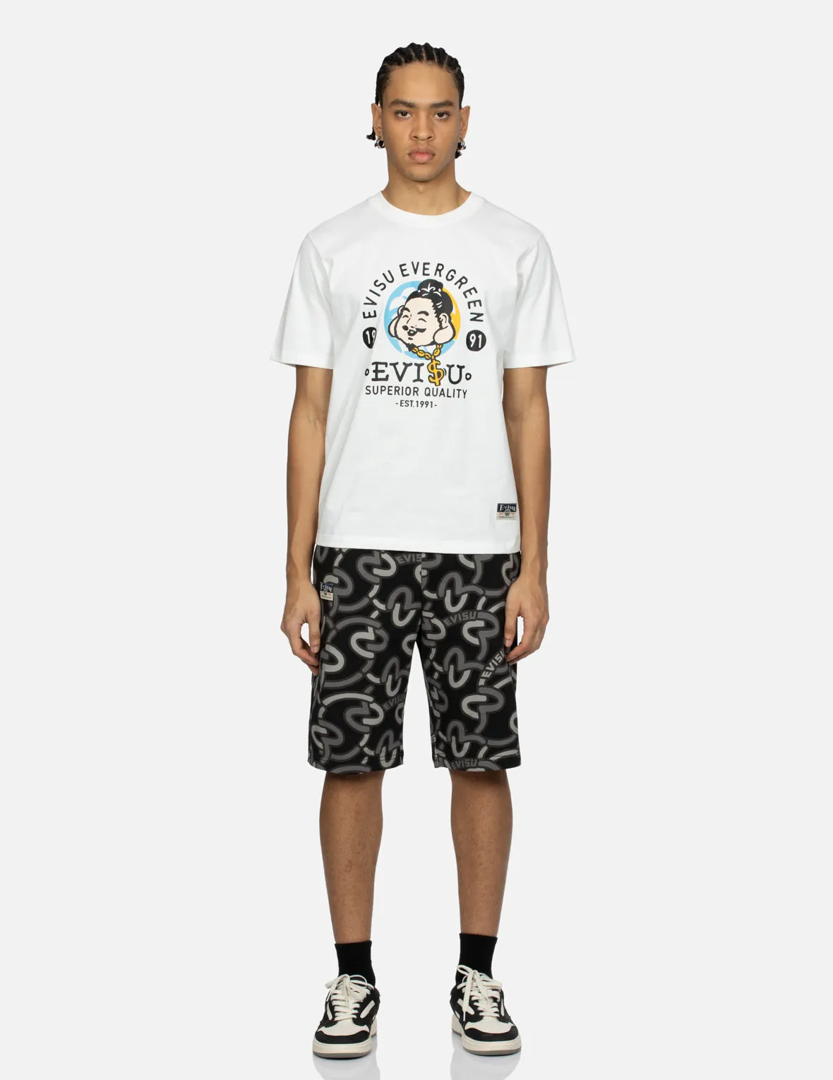 SPRING/ SUMMER COLLECTION 2025 Playful Godhead Print Regular Fit T-Shirt