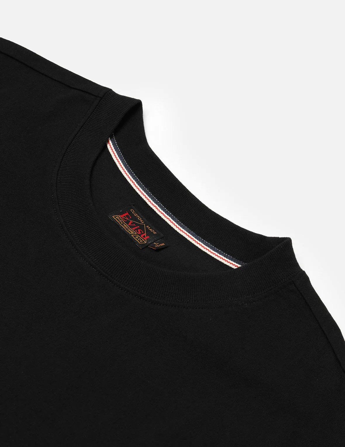 SPRING/ SUMMER COLLECTION 2025 Playful Seagull Embroidery Relax Fit T-Shirt