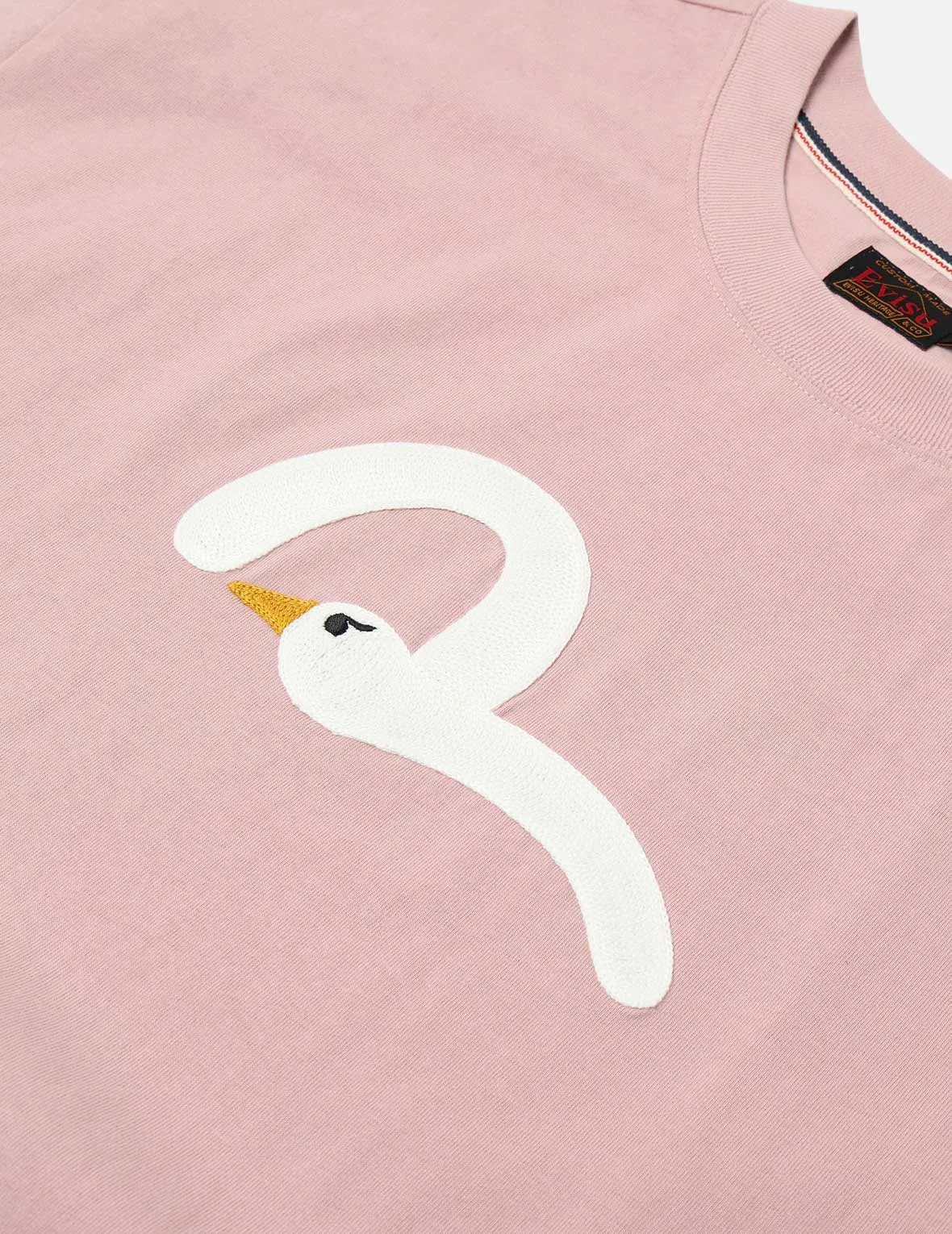 SPRING/ SUMMER COLLECTION 2025 Playful Seagull Embroidery Relax Fit T-Shirt