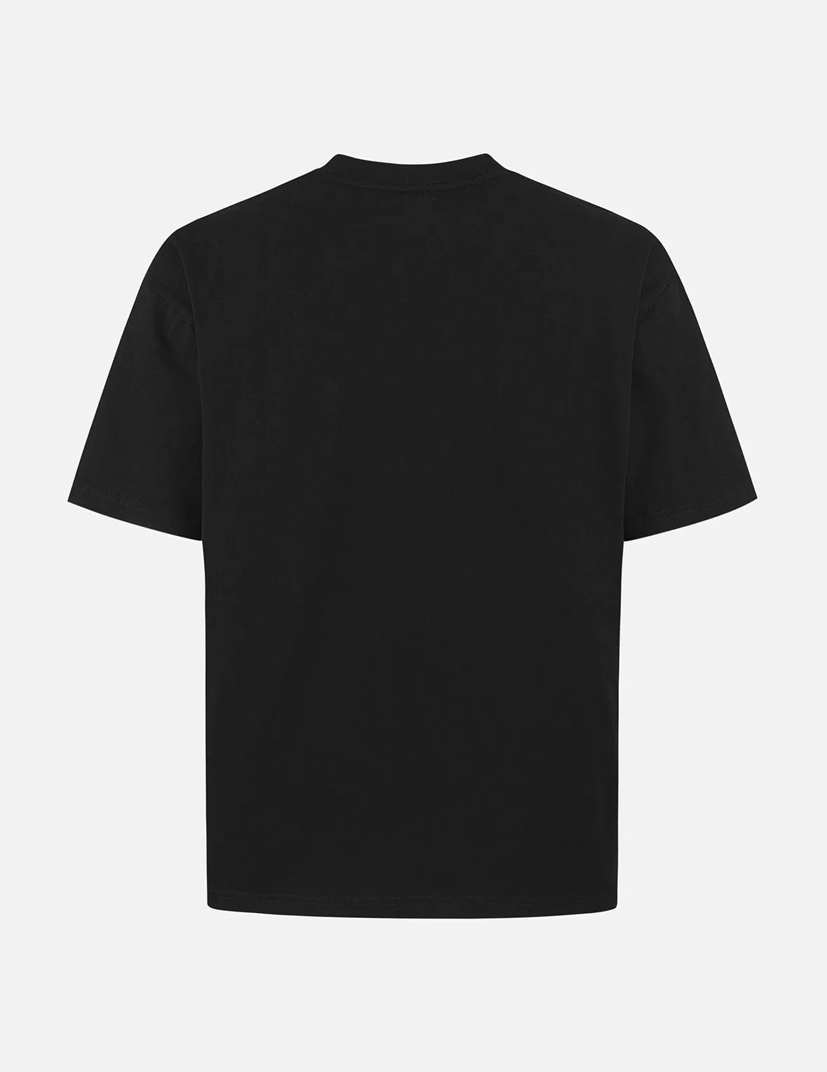 SPRING/ SUMMER COLLECTION 2025 Rhinstone Logo and Godhead Print Relax Fit T-Shirt