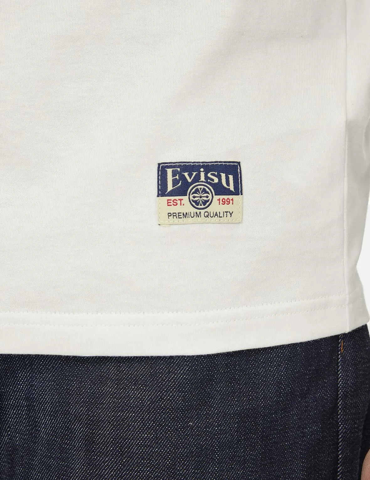 SPRING/ SUMMER COLLECTION 2025 Seagull and Brand Logo Print Regular Fit T-shirt