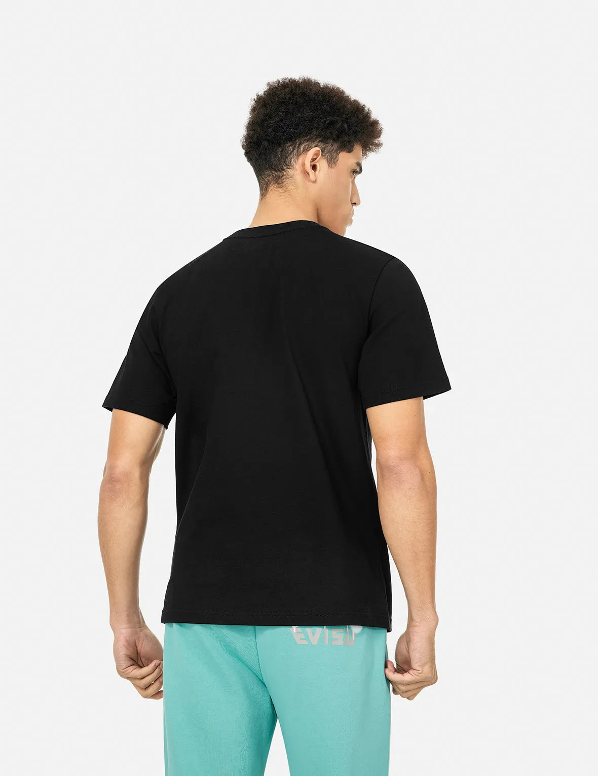 SPRING/ SUMMER COLLECTION 2025 Seagull and Brand Logo Print Regular Fit T-shirt
