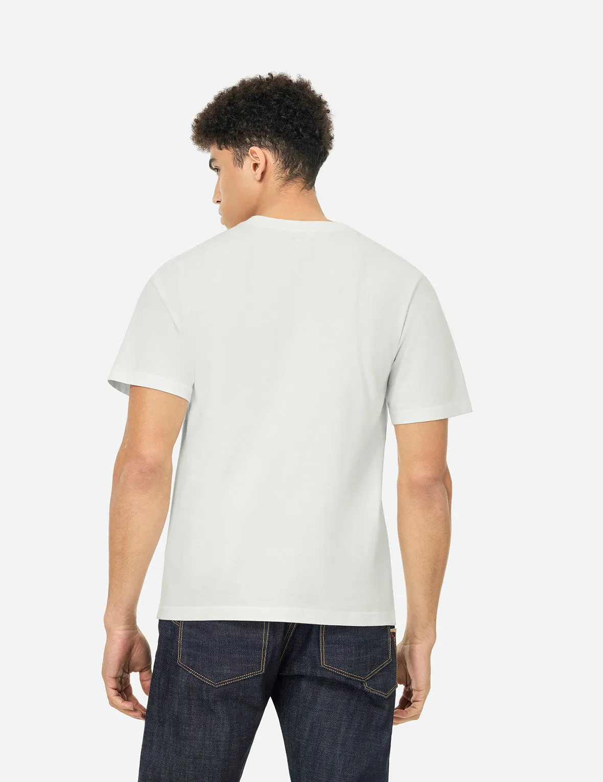 SPRING/ SUMMER COLLECTION 2025 Seagull and Brand Logo Print Regular Fit T-shirt