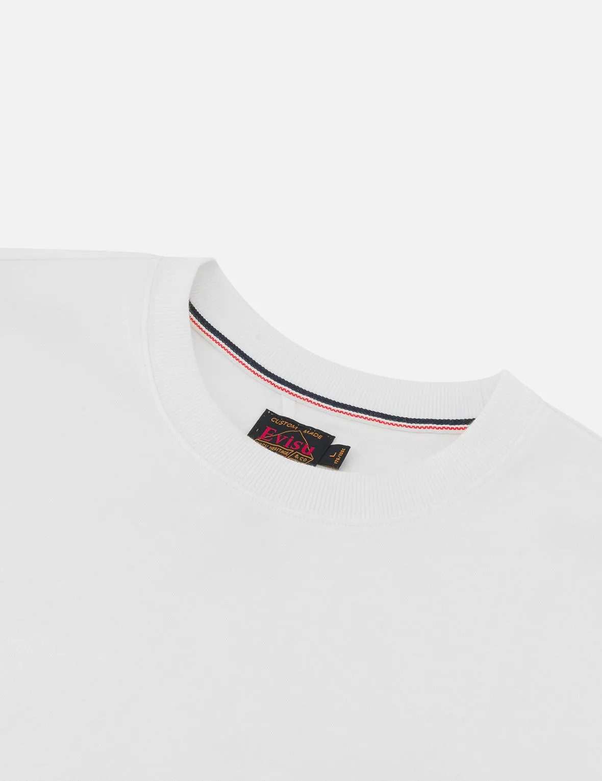 SPRING/ SUMMER COLLECTION 2025 Seagull Embroidery and Multi-logo Print Regular Fit T-shirt