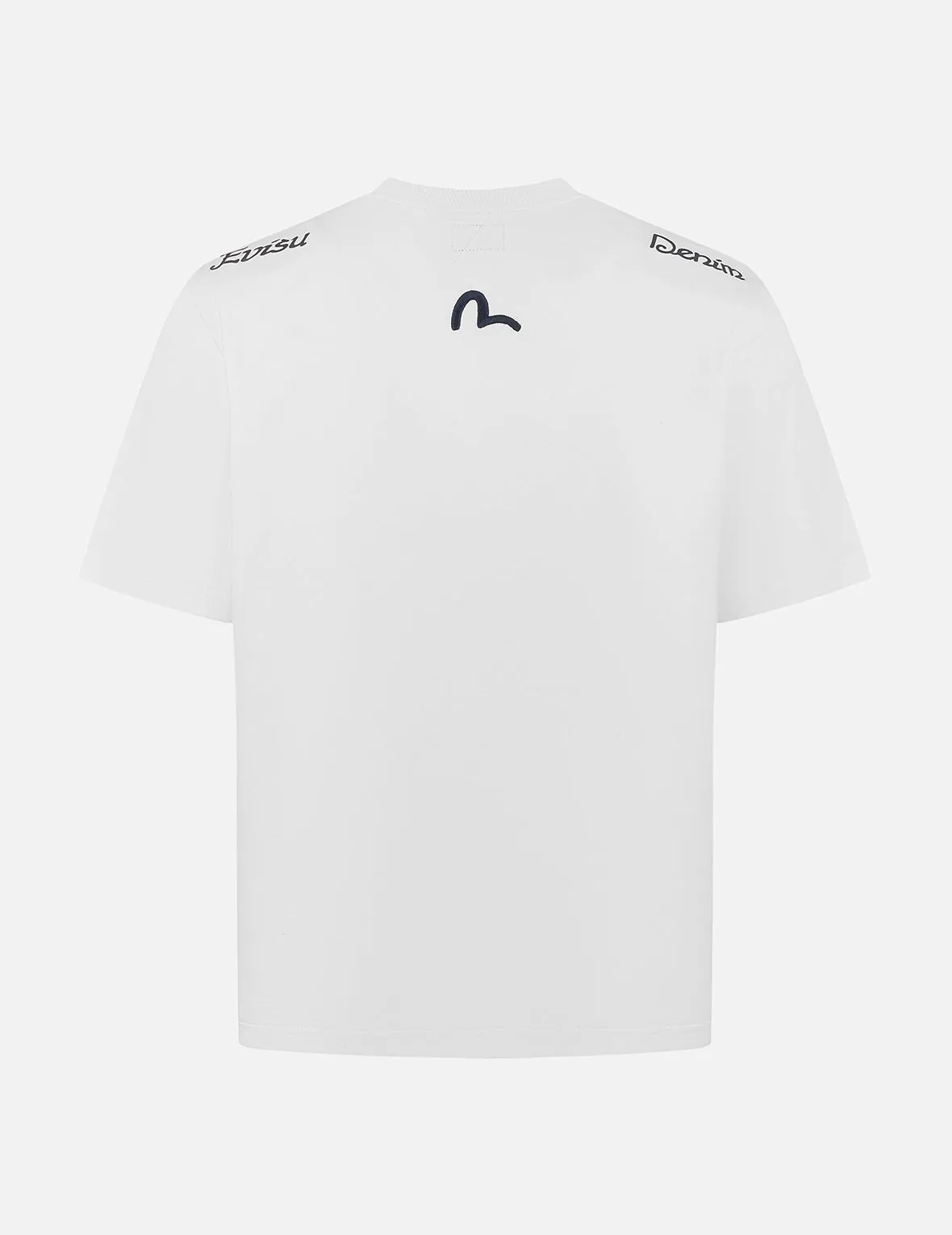 SPRING/ SUMMER COLLECTION 2025 Seagull Embroidery and Multi-logo Print Regular Fit T-shirt