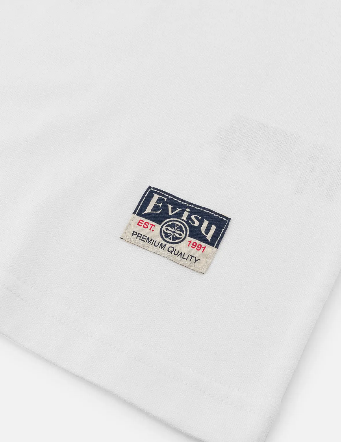SPRING/ SUMMER COLLECTION 2025 Seagull Embroidery and Multi-logo Print Regular Fit T-shirt
