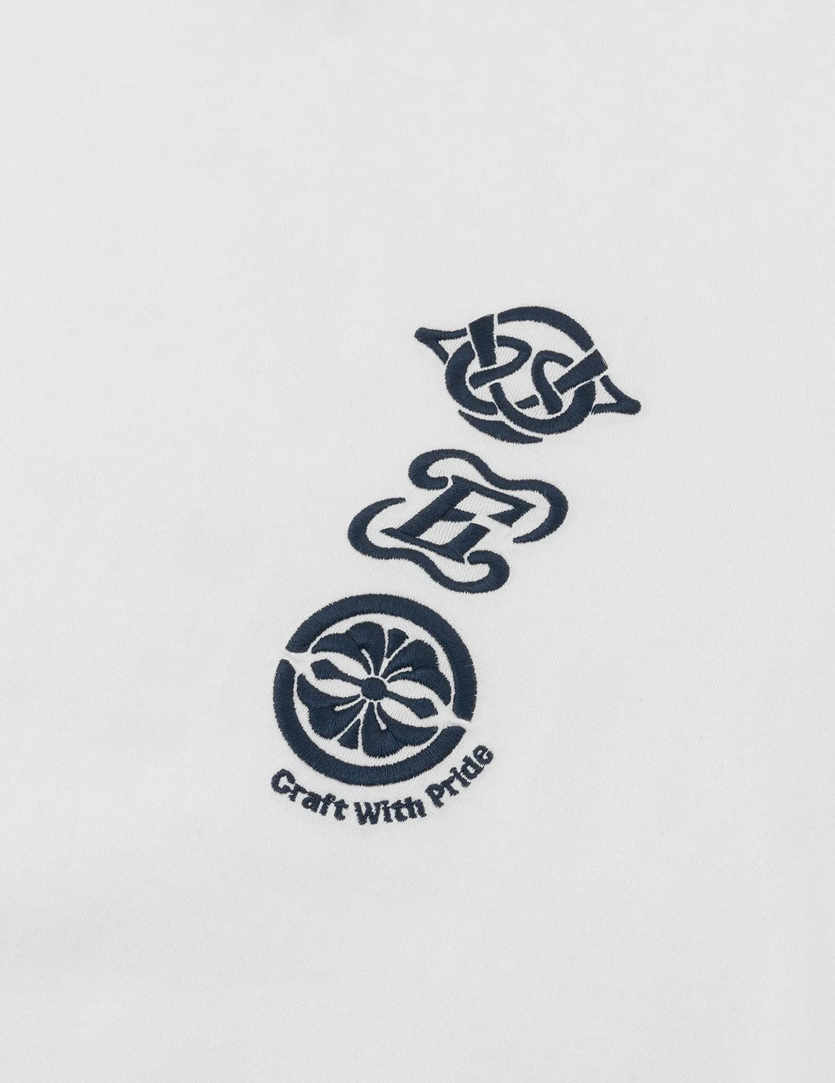 SPRING/ SUMMER COLLECTION 2025 Seagull Embroidery and Multi-logo Print Regular Fit T-shirt