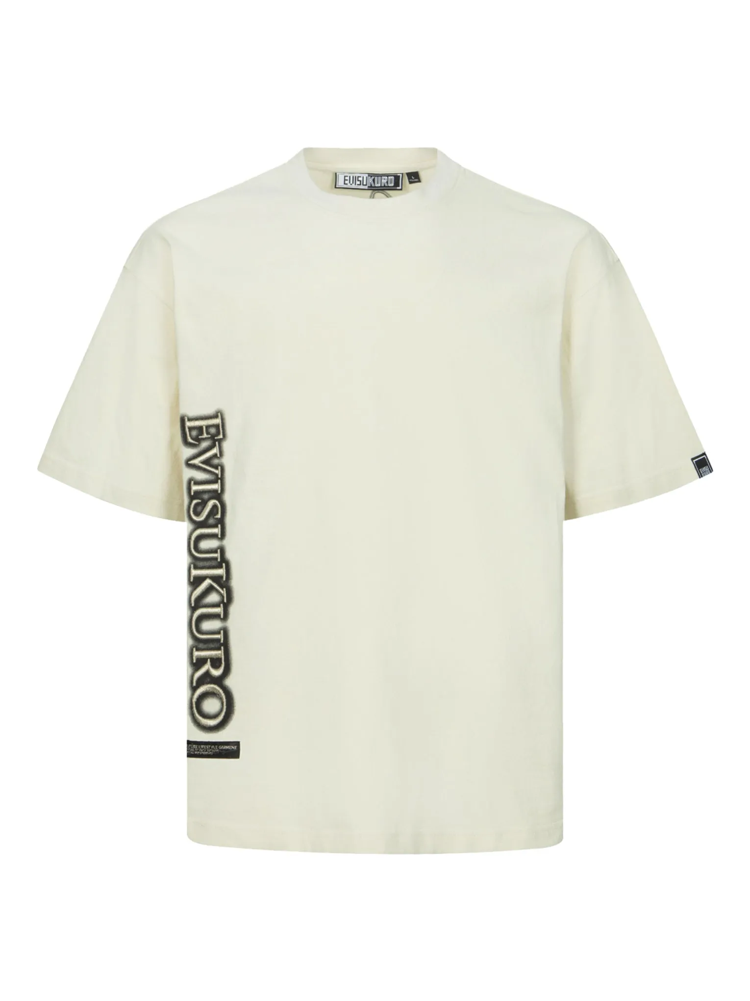 SPRING/ SUMMER COLLECTION 2025 Spray Dyed Scatter E_x001F_ffect Brand Logo Loose Fit T-shirt