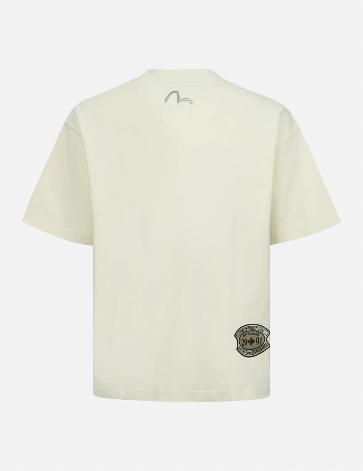 SPRING/ SUMMER COLLECTION 2025 Spray Dyed Scatter E_x001F_ffect Brand Logo Loose Fit T-shirt