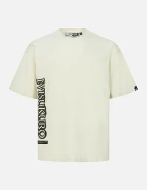 SPRING/ SUMMER COLLECTION 2025 Spray Dyed Scatter E_x001F_ffect Brand Logo Loose Fit T-shirt