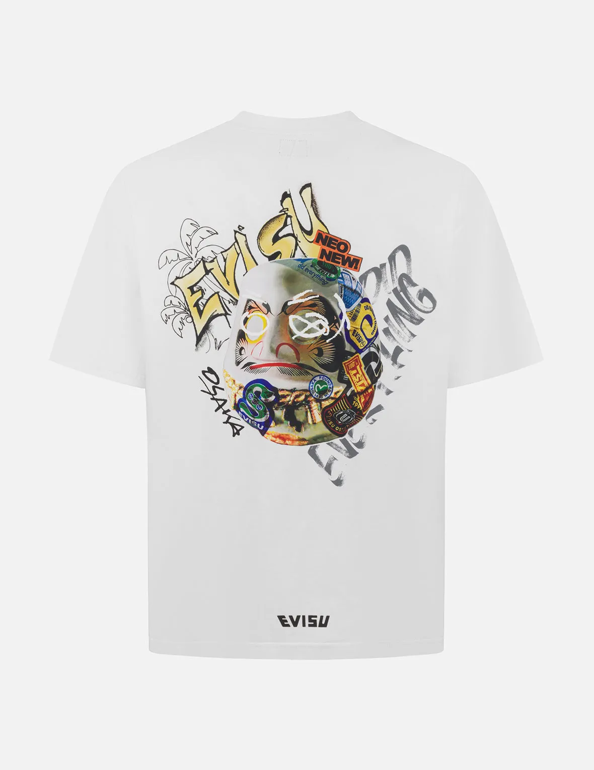 SPRING/ SUMMER COLLECTION 2025 Sticker Godhead Loose Fit T-shirt