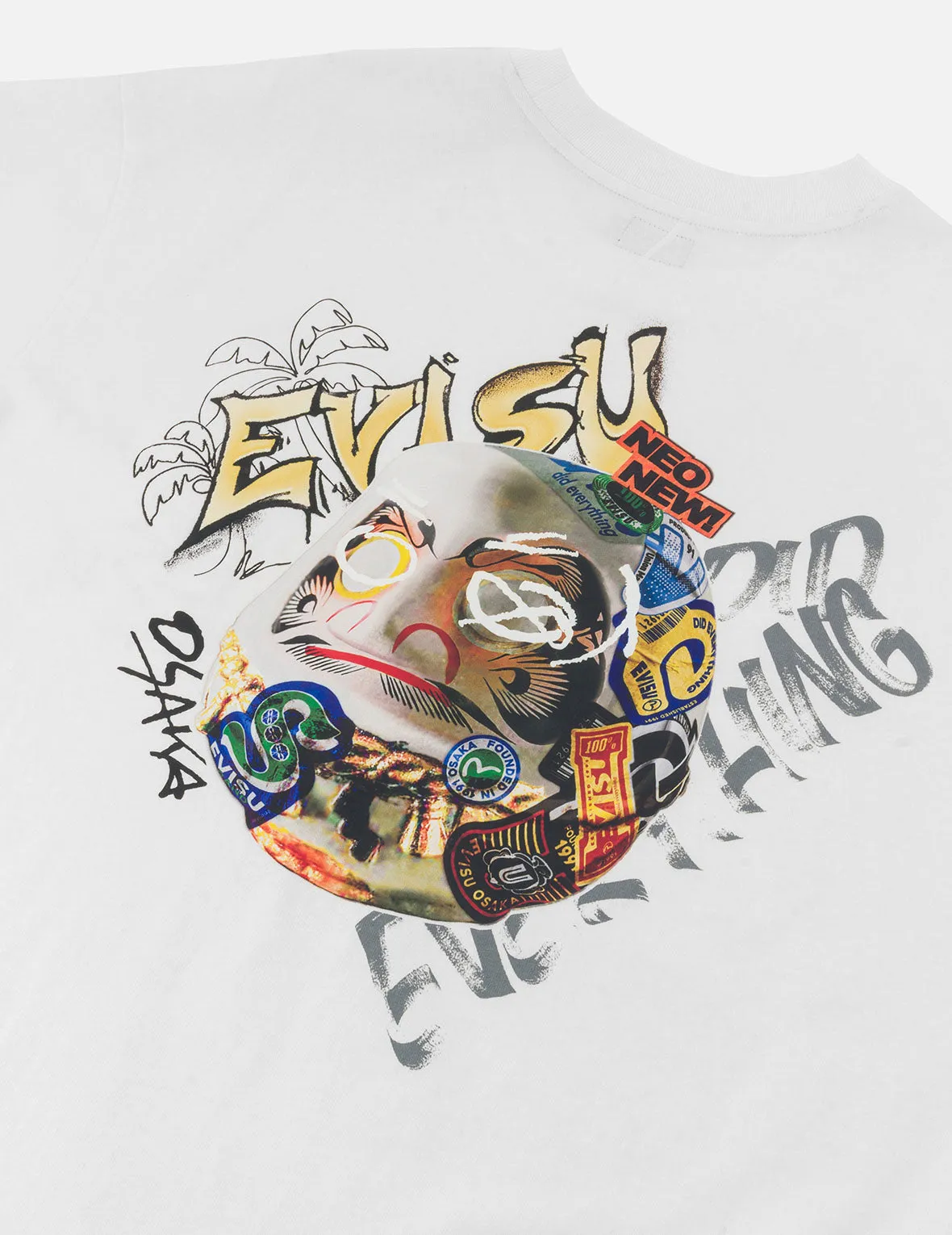 SPRING/ SUMMER COLLECTION 2025 Sticker Godhead Loose Fit T-shirt