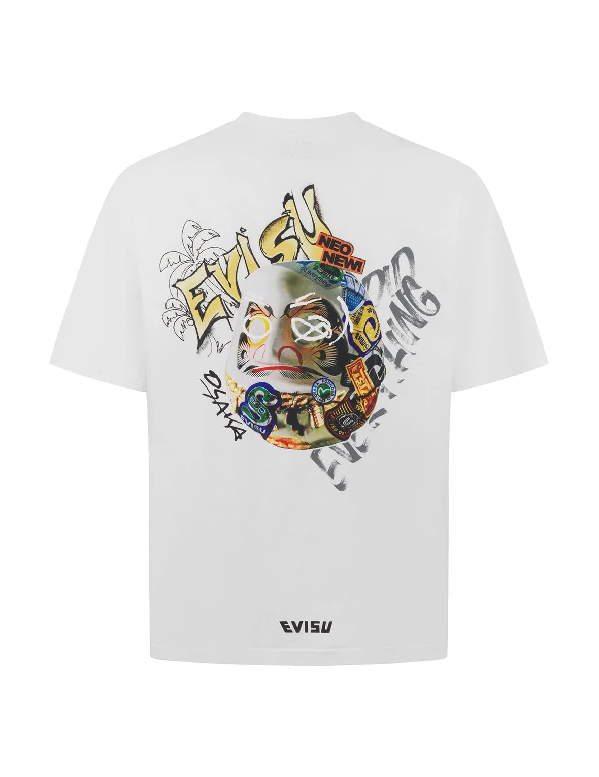 SPRING/ SUMMER COLLECTION 2025 Sticker Godhead Loose Fit T-shirt
